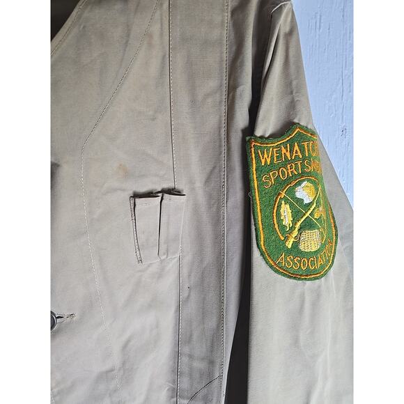 Vintage Hunting Jacket Shooting Bullets Size 42 XL Padded Aristocrat Coat - Picture 2 of 15